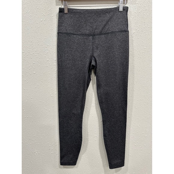 90 Degree by Reflex Heather Gray High Waist Athletic Yoga Leggings M - Picture 1 of 5